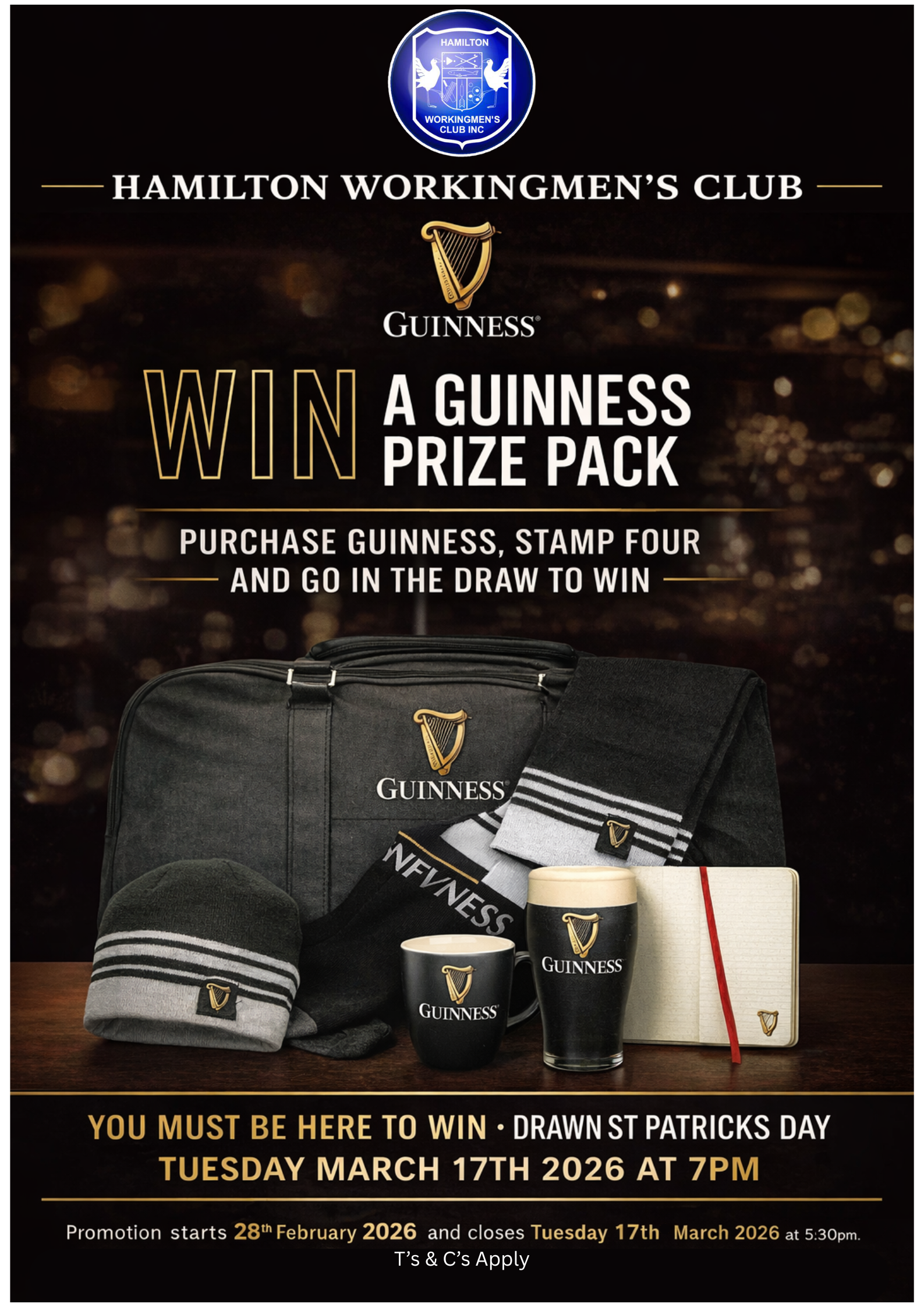 Guiness Prize Pack 28 Febraury 2026